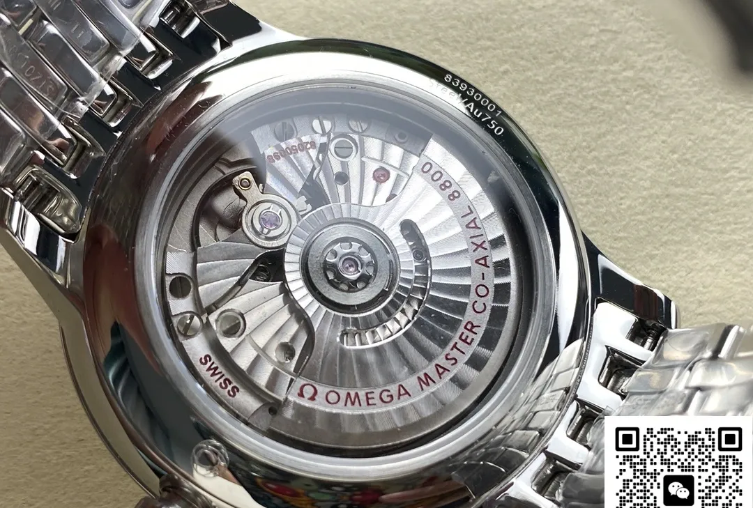 KZ Factory Omega De Ville 434.10.40.20.02.001 1:1 Best Edition Replica Watch